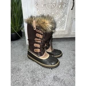 Sorel Joan of arctic snow boots with‎ fur size 10